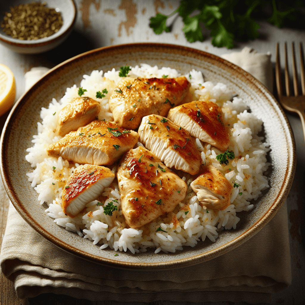 Simple Chicken and Rice